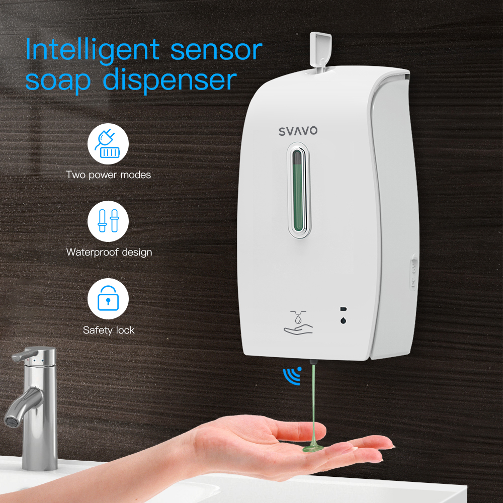 Commercial & Household Hand Wash Dispenser with Sensor | SVAVO