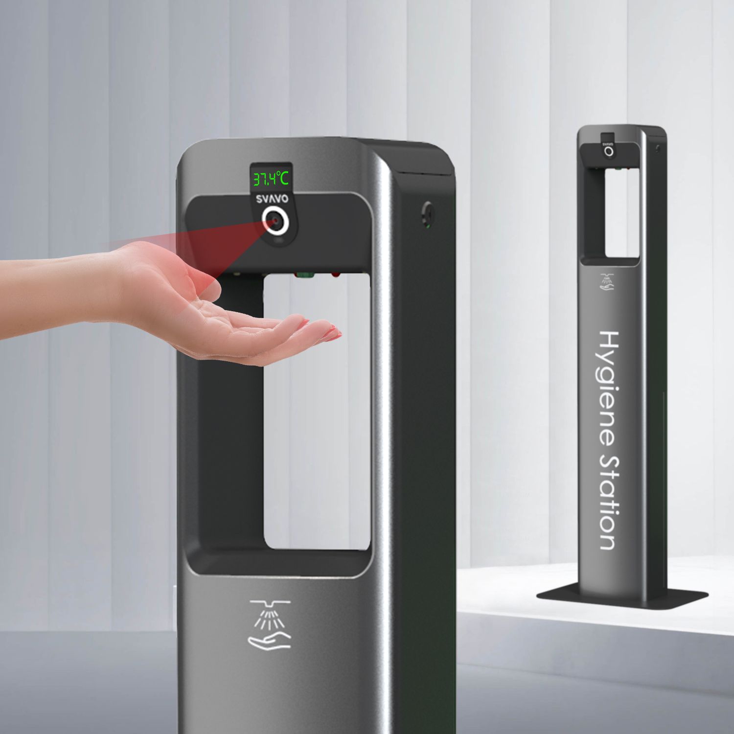 5L Temperature Measurement Sensor Hand Sanitizer Dispenser PRO-AS31 | SVAVO