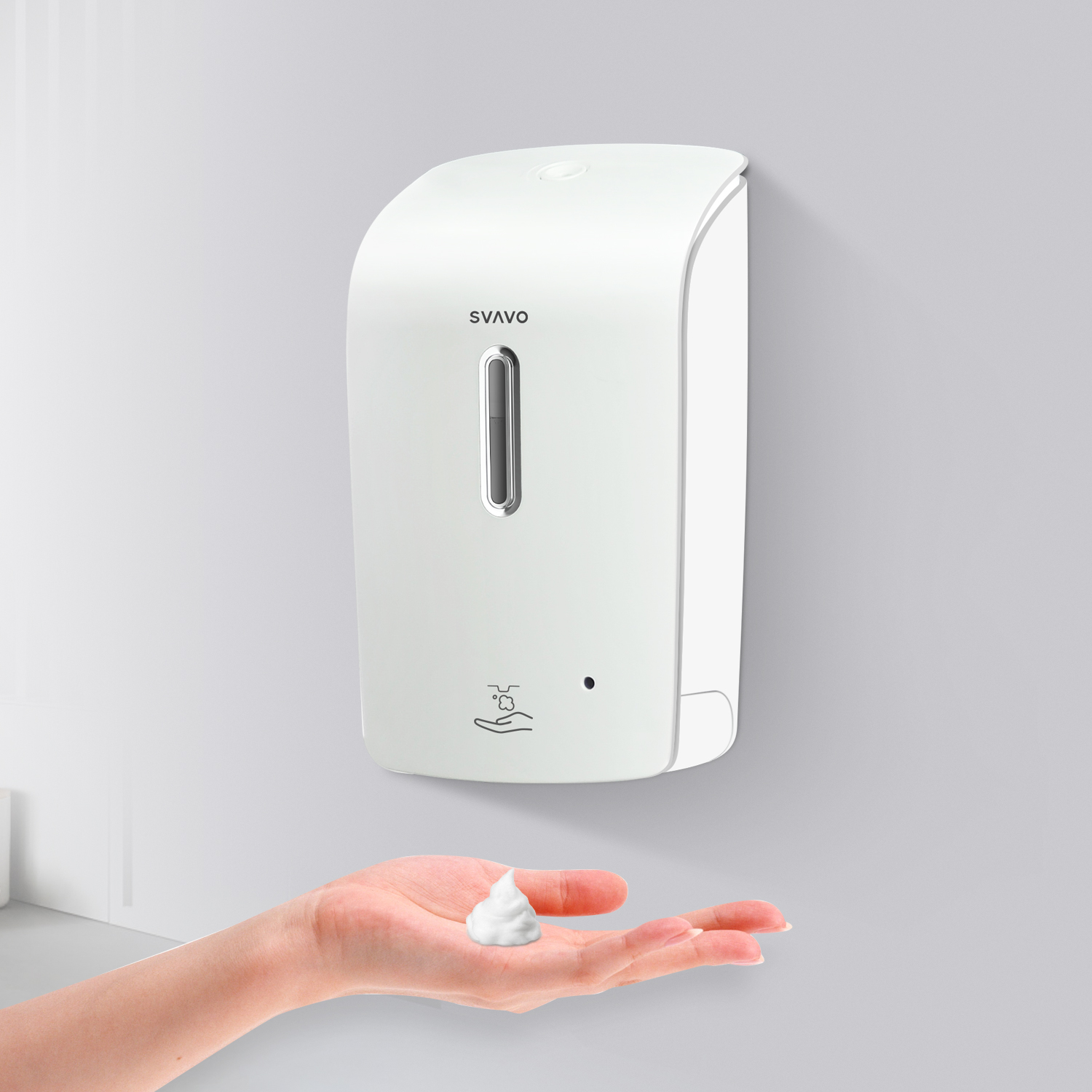 Plaza Series Plastic Foaming Soap Dispenser PL-151056